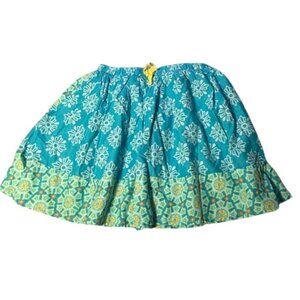 Disney Frozen Fever Elsa Anna White & Blue Skirt  (Skirt Only) size 9 10